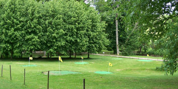 le Mini Golf en gazon naturel